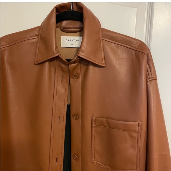 ARITZIA Babaton Cognac Pelli Jacket - Picture 4 of 4